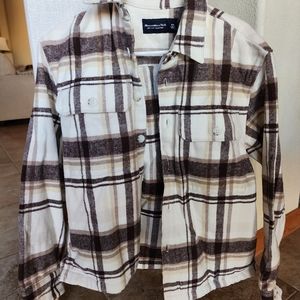 NWT Abercrombie Shirt Jacket, unisex XS